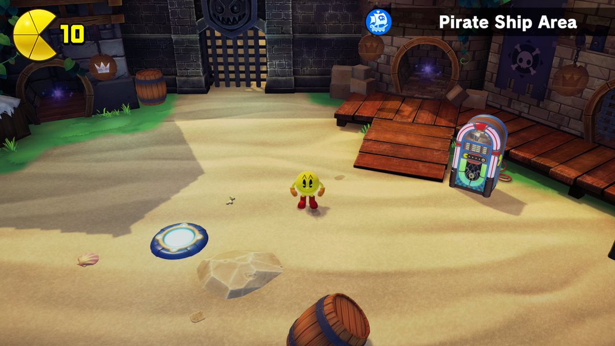 That_Yasha_Guy's tweet image. I put an awful lot of hours into this game as a kid. Talk about a trip down memory lane, even the soundtrack is the same but remade ❤❤❤❤. Having a bit of fun before I stress myself out with this even for MWII. #XboxShare #PacManWorldRePac