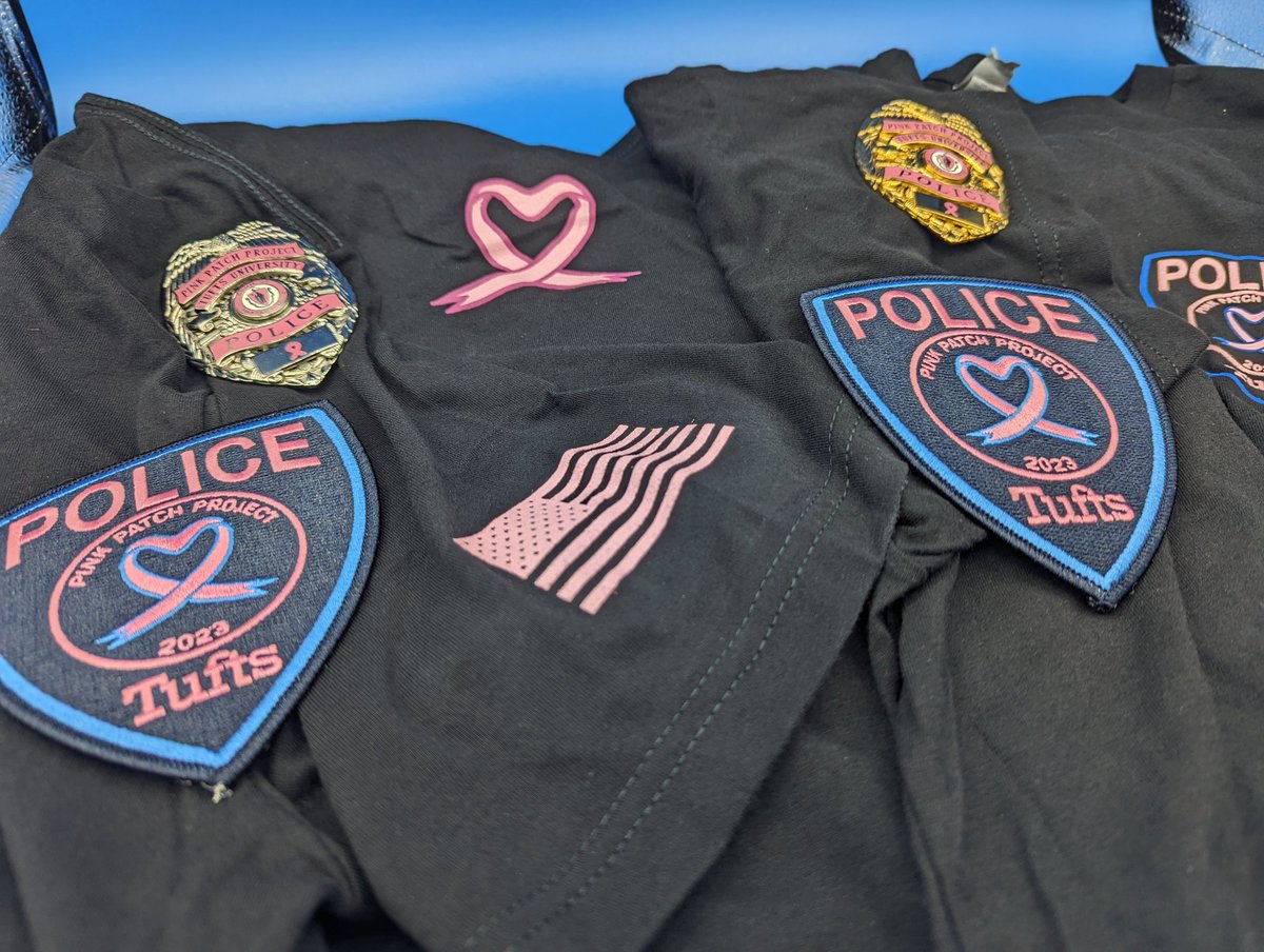 TuftsPolice's tweet photo. Did you know that the Pink Patch Project is supported by organizations all over the country? Donate today to receive your own patch!
#masspinkpatchproject #TeamJAF #pinkpatchproject2023 #breastcancerawareness #breastcancerawarenessmonth #UpBeatCancer #communitoutreach @TexasHwyPatrol @TxDPS