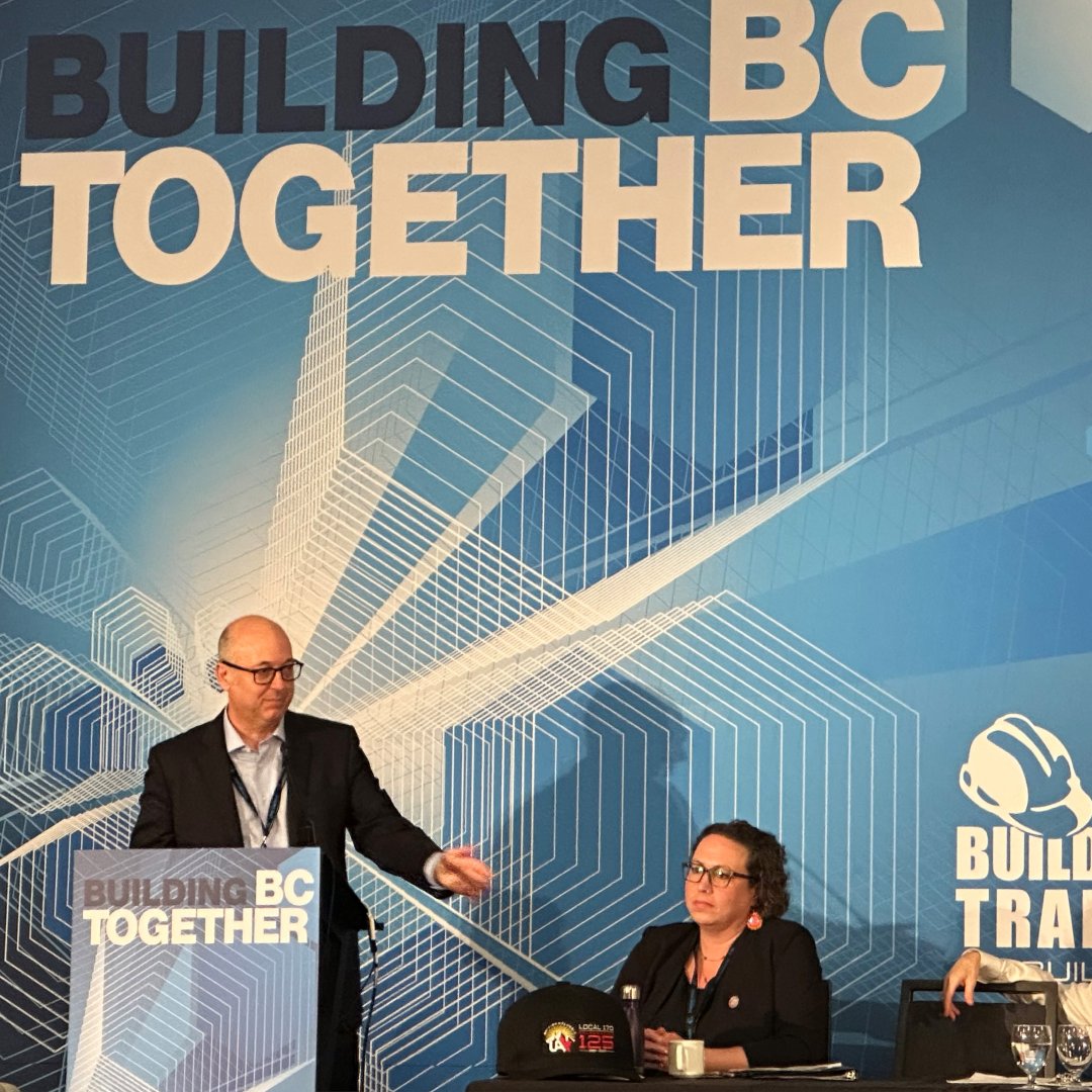 Excited to be attending BC Building Trades' 51st Constitutional Convention this week. We're proud of our partnership with @WeBuildBC and affiliates. #buildingtrades