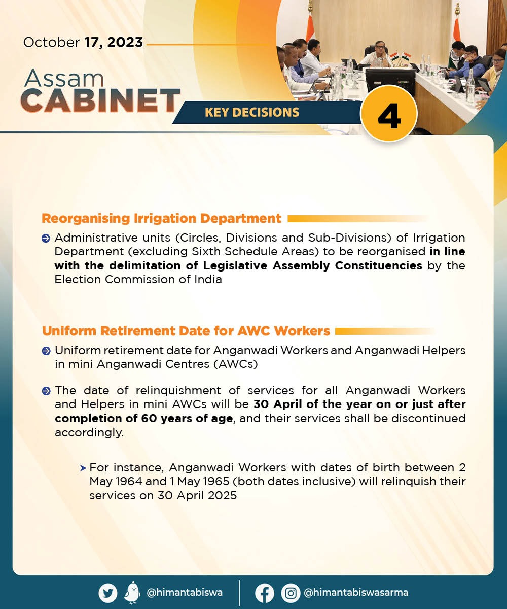 RKurmiOfficial's tweet image. Gratitude to HCM @himantabiswa Sir and the dedicated Cabinet colleagues for their visionary decisions in today's session. Assam is witnessing a transformative era, a testament to their commitment to overall development. #AssamDevelopment