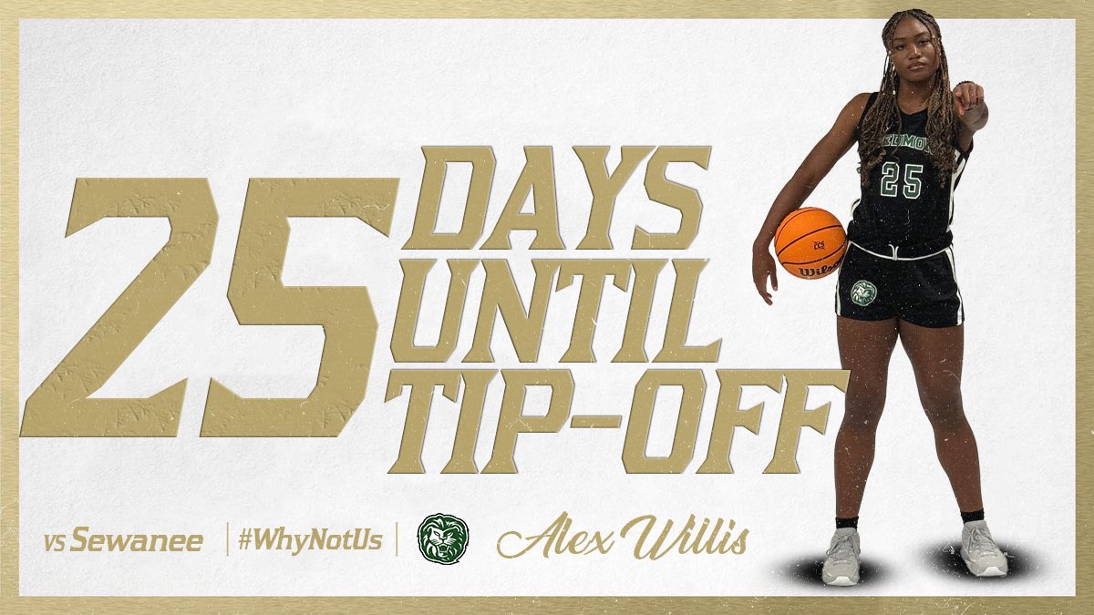 2️⃣5️⃣ Days Til Tip-Off !!

#OneRoar | #WhyNotUs