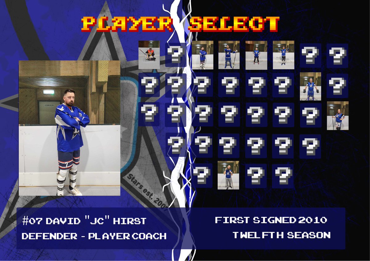 🚨🚨PLAYER SIGNINGS!!🚨🚨

JC has risen for a 12th season and as you can see, he means business. Welcoming back our first player coach this season, David Hirst!

Player Registration is open! Sign first for BHUK via this link: 
ballhockeyuk.com/registration-f…

#GameOn #TrueBlue