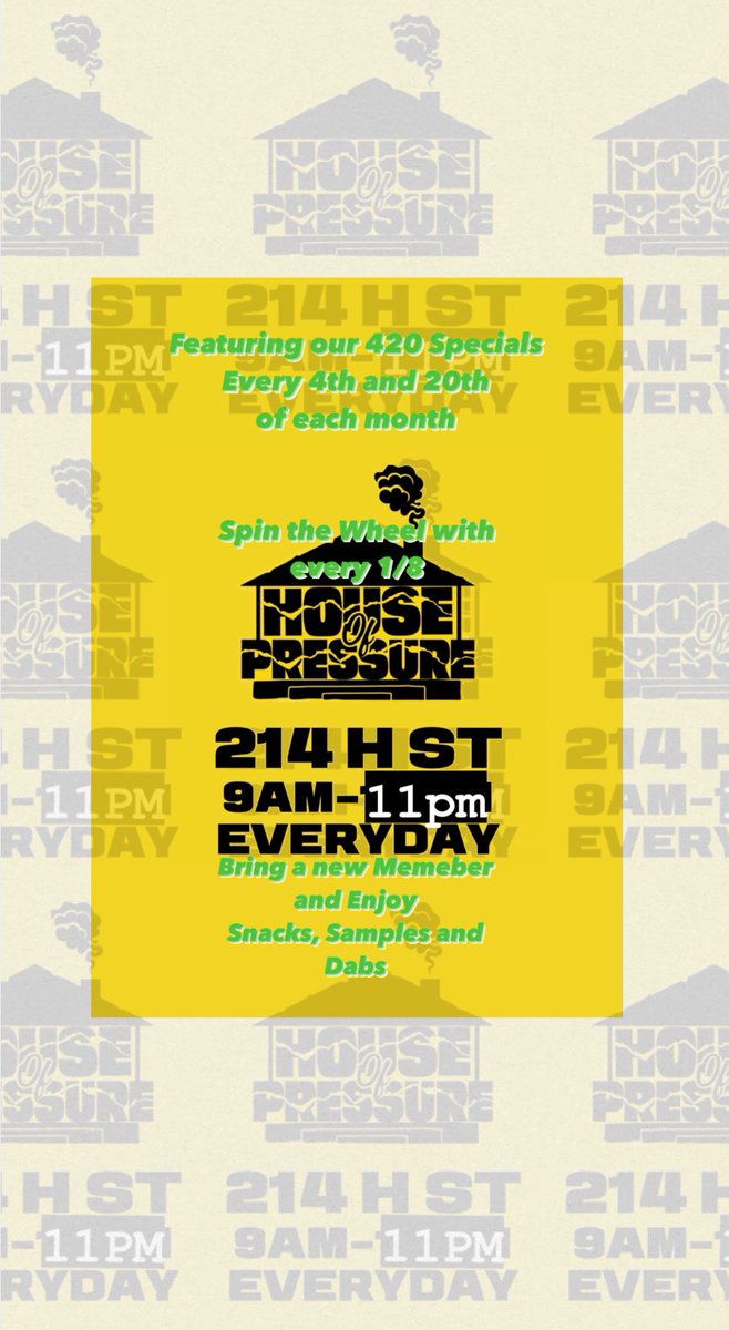 TheHop661's tweet image. Like, Retweet and Follow!
Show the tender when you come in for the 20th specials and we’ll have something special for you