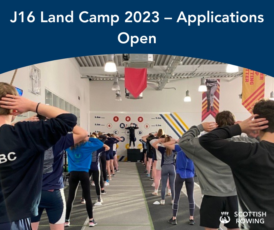 Scottish Rowing J16 Land Camp 2023 | Applications now open 📆 8th–10th of December 2023 📍 sportscotland National Centre Inverclyde, Largs 💰️ £135 athlete contribution fee* More Info/ Apply now 👉️ bit.ly/3tByYqc
