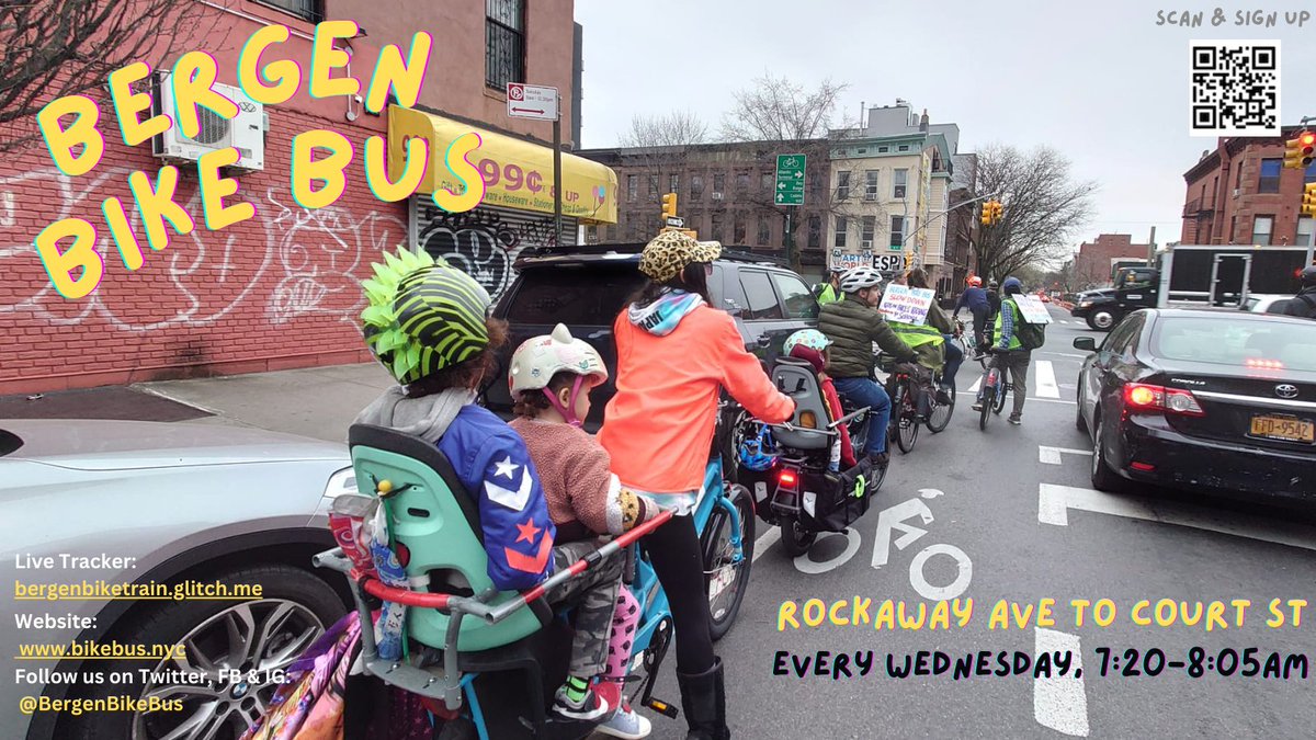 Hi y'all!  We hope everyone’s enjoying the fall vibes 🍁 We are so looking forward to tomorrow’s ride with everyone - it’ll be a little brisk in the morning, so layer up!

See you in the AM - let's roll!

#BikeBus #RethinkMobility #SafeStreetsforAll