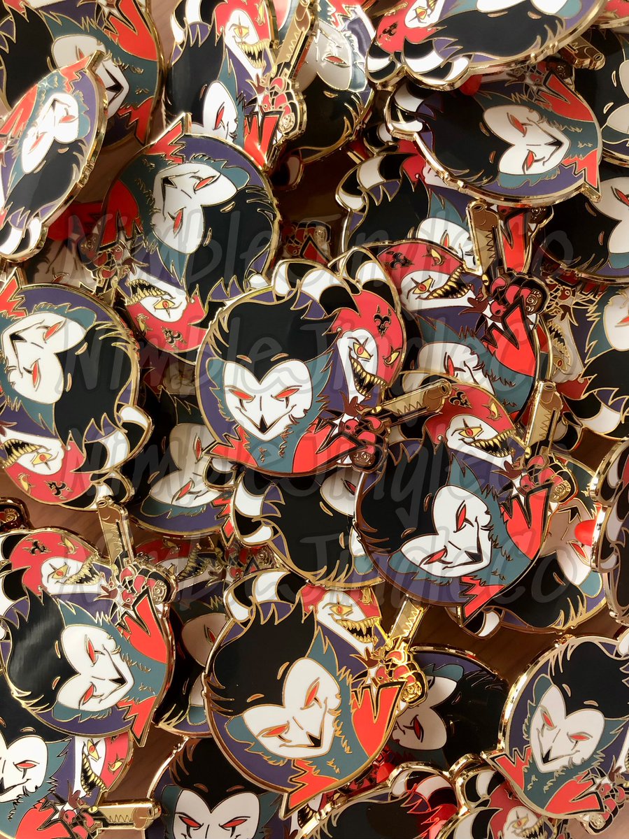 NimbleJingleCo's tweet photo. New item in my shop! This Stolas and Blitzo enamel pin turned out GREAT!
Only 75 of these are in my shop, so be sure to buy them while they’re still available!
Link to the listing is in the comments
#helluvaboss #stolitz #stolas #blitzo #helluvabossenamelpin #helluvabosspin https://t.co/Er39FPCp4k