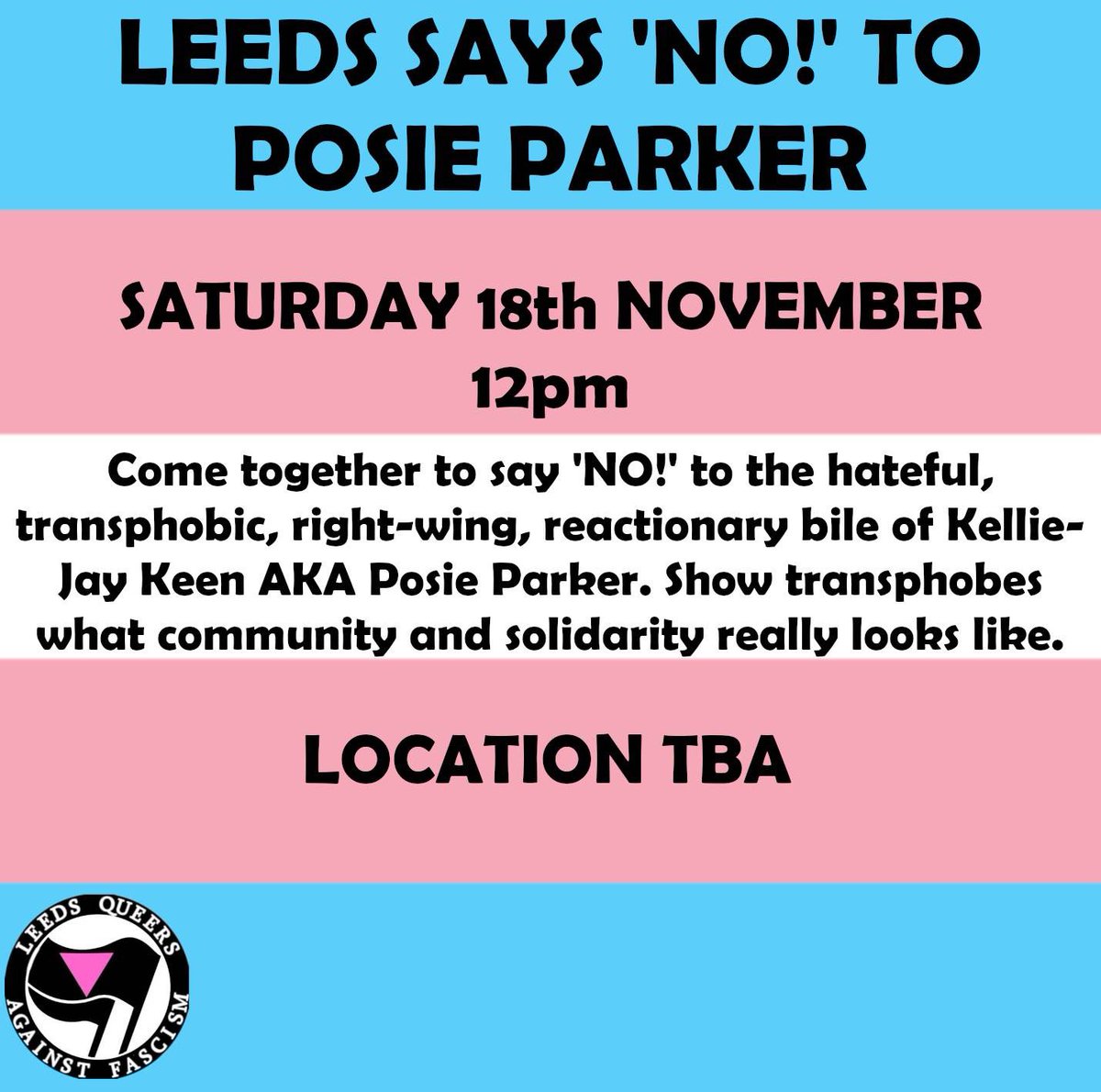 Leeds Queers Against Fascism tweet media
