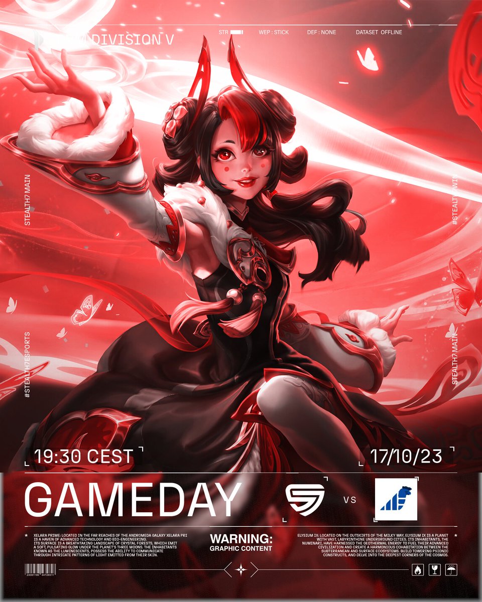 #GAMEDAY 

Heute startet auch endlich der Split für unser neues Main Team. Ran geht es gegen die Blue Eagles von Münster Esports. Gleich auf unserem Twitch!

🆚<a href="/muensteresports/">Münster Esports e.V.</a> Blue Eagles
⏰19:30
🎙️<a href="/kyuralol/">kira</a> &amp; <a href="/tripplej_jaron/">Jaron</a>
📺twitch.tv/Stealth7eSports

#S7 #GoingStealth