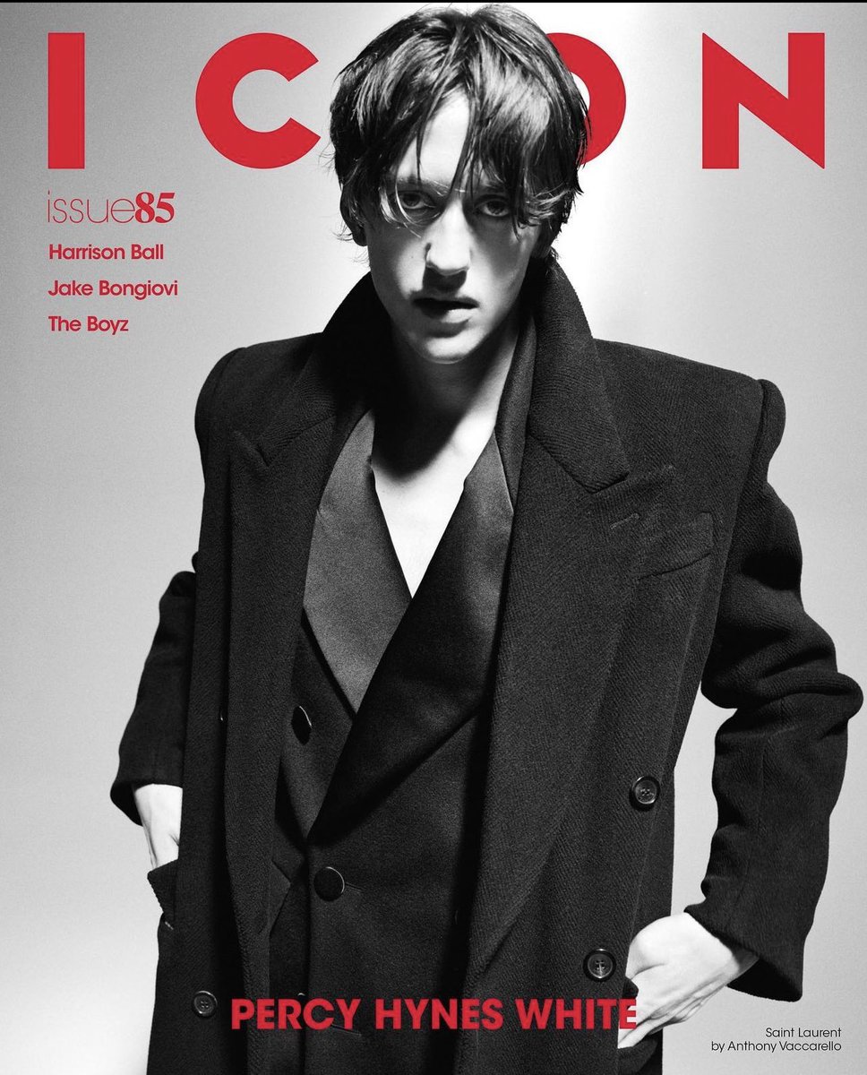 percy_updates's tweet photo. #PercyHynesWhite is the October cover of Icon Magazine! 

Available from October 19th https://t.co/4UB5GWF0uU