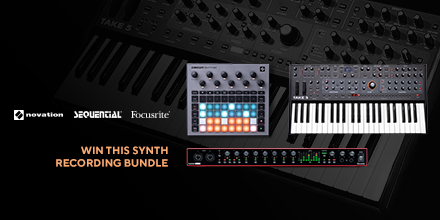 Win a Synth Recording Bundle from Sequential, Novation and Focusrite! Enter by Tuesday, November 7th, 2023 for your chance to win a Take 5, Circuit Rhythm and Scarlett 18i20. To enter please visit sequential.com/win-a-synth-re…