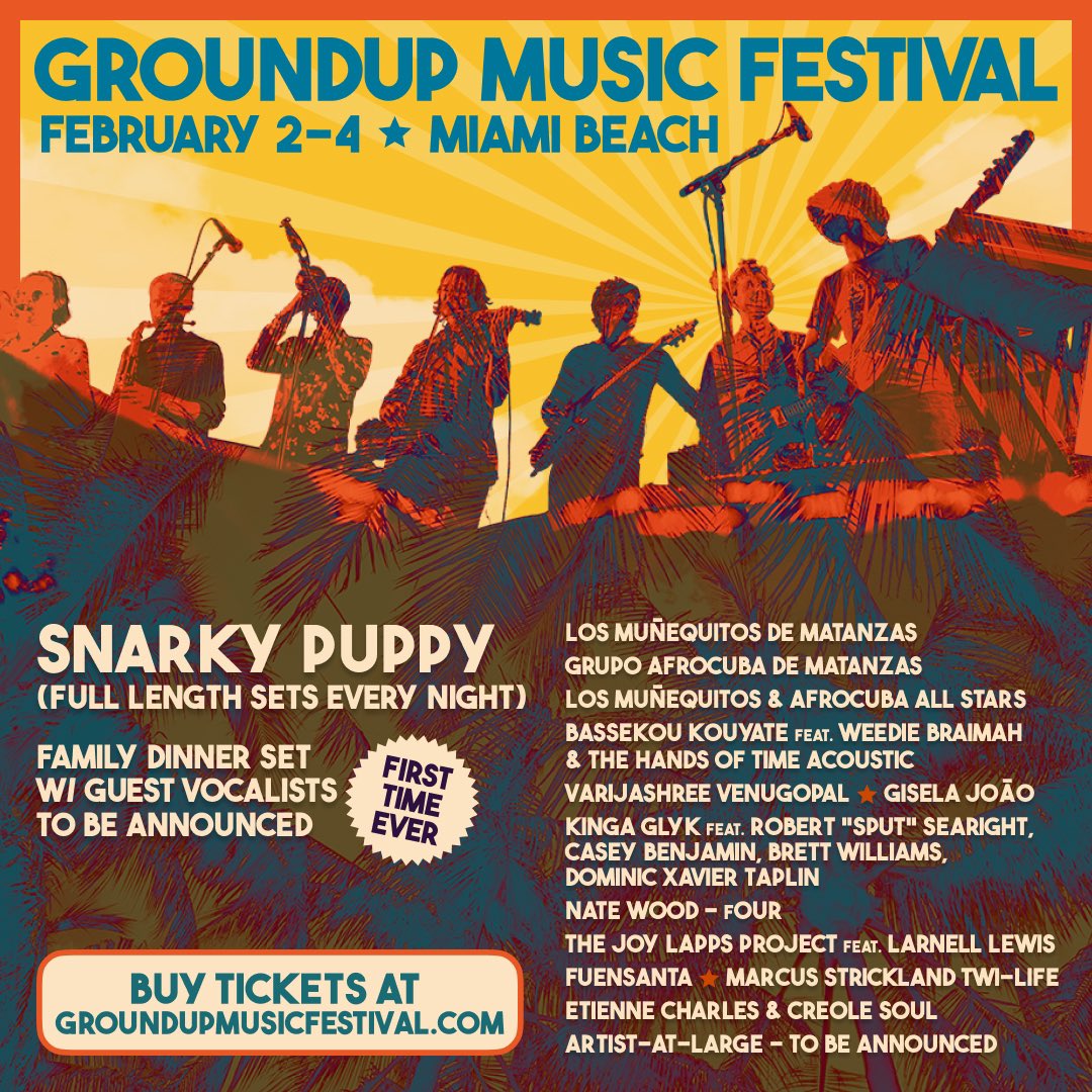 GroundUP Music Festival (@groundupfest) on Twitter photo Our 2024 GroundUP Music Festival lineup is here! πΆπ·π₯
Tickets on sale now: groundupmusicfestival.com Our 2024 GroundUP Music Festival lineup is here! πΆπ·π₯
Tickets on sale now: groundupmusicfestival.com