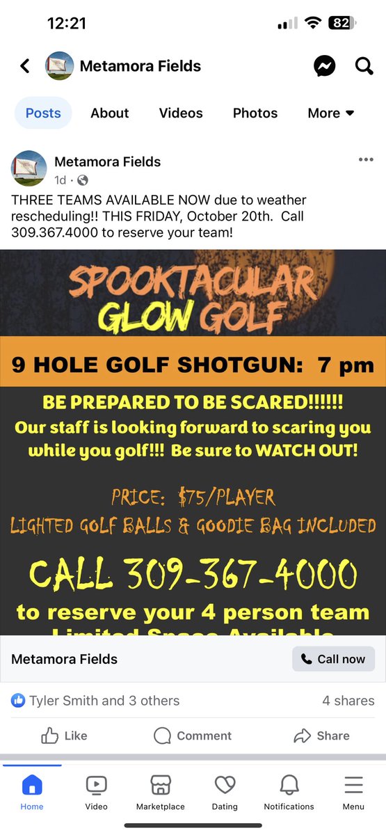 MetamoraFields1's tweet photo. Don’t be scareeeddd! Give us a call! https://t.co/iL5mCTp6Oo