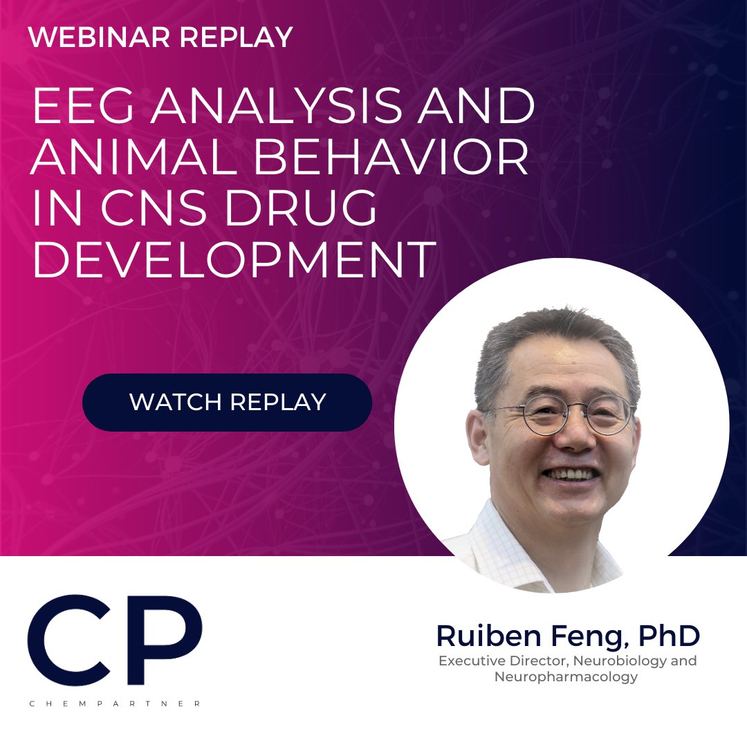Missed the webinar today on EEG Analysis and Animal Behavior in CNS Drug Development by Dr. Ruiben Feng? Watch the recording on demand here: xtalks.com/webinars/eeg-a…

#Neuroscience #DrugDevelopment
