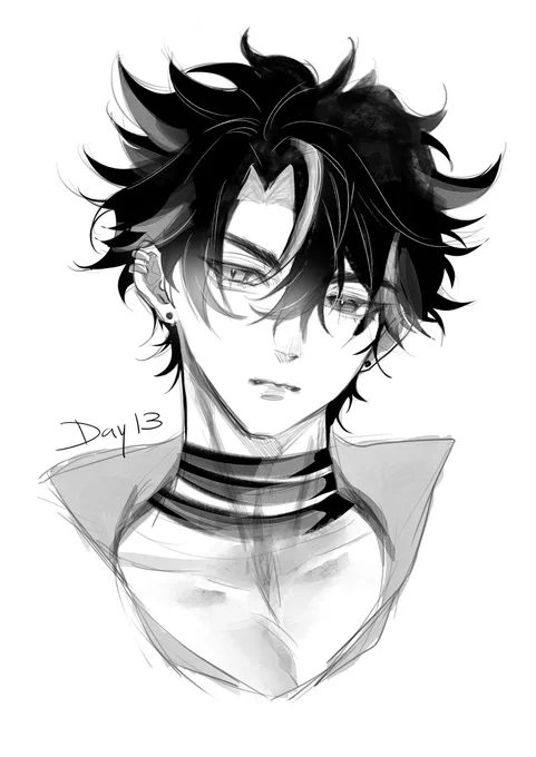 he came home  