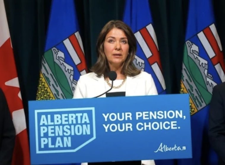ToewsWenda's tweet photo. The first of 5 regional telephone town hall meetings, on the Alberta Pension Plan, was held on Monday by a provincial panel. Questions were taken from northern Alberta for 90 minutes. Perspectives in favour of the APP and perspectives against leaving the CPP were expressed.

Some of the questions expressed:

1) Two callers pointed out how the UCP survey was focused on how the Alberta pension plan should be set up rather than clearly asking Albertans whether or not they even want to leave the CPP in the first place.

2) Some callers questioned the math and how a province with 12 per cent of Canada’s population deserves 53 per cent of the pension fund. 

3) Would the fund maximize returns or would it become a government slush fund to invest in boutique programs or oil and gas ventures, another queried.

4) One caller asked how Old Age Security factored in.

5) Callers sought answers on how an Alberta stand-alone pension would handle the issue of portability, death benefit issues, disability issues, de-indexing, management structure and management investment mandate.

No clear answers were given.