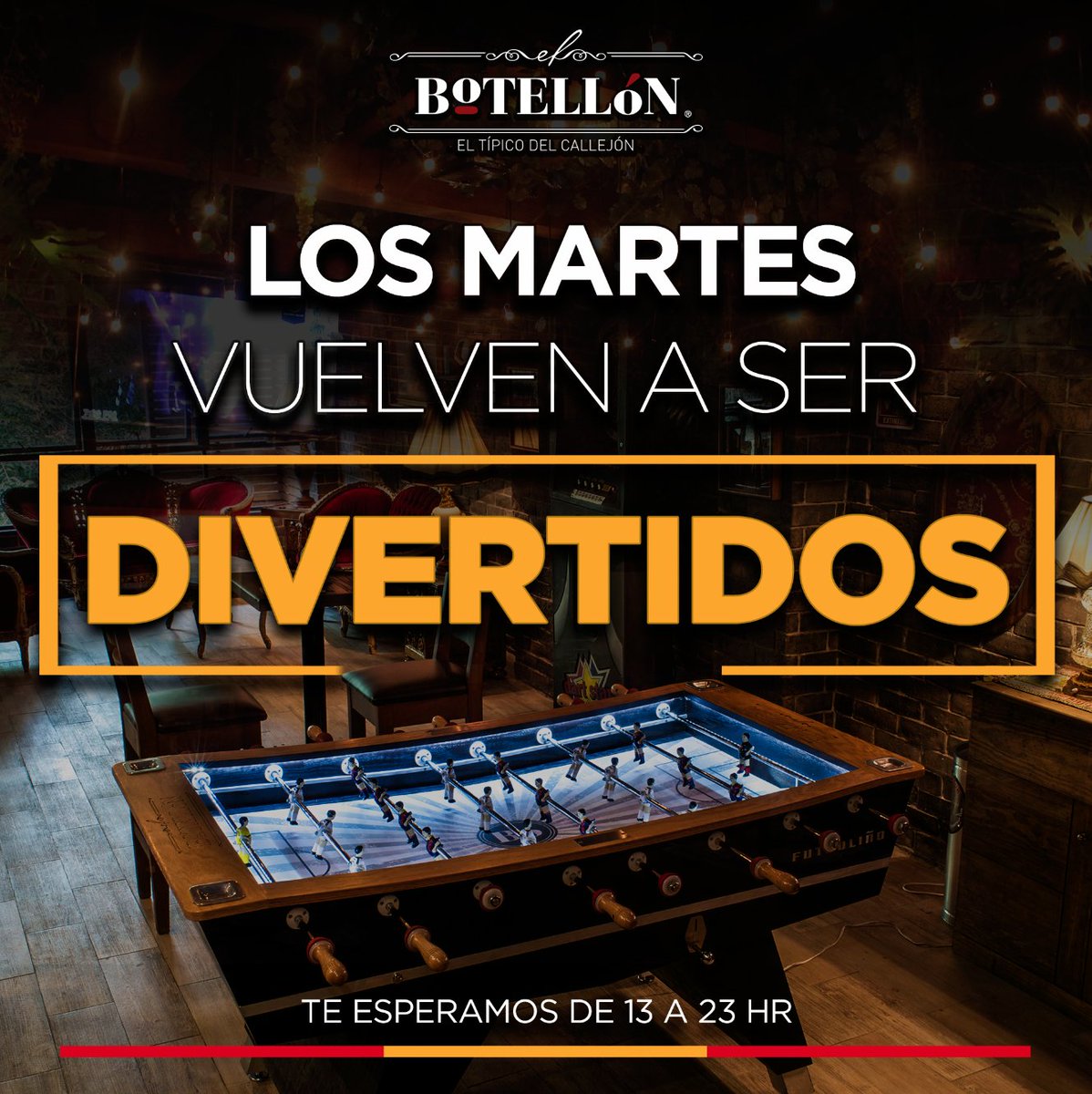elbotellon_mx's tweet photo. #Hoy ⚽️ #México 🇲🇽🆚🇩🇪 #Alemania 
⏱️ 6pm

Sigue al representativo nacional 🇲🇽⚽️ que hoy enfrenta nada menos que a la Selección Teutona.

👉 Disfruta el partido en la terraza más bonita de la Condesa. ¡Te esperamos!
📍 https://t.co/eQbhQRjrsD 
#FelizMartesATodos ⚽️ #BuenMartes https://t.co/zc3zwsPraH
