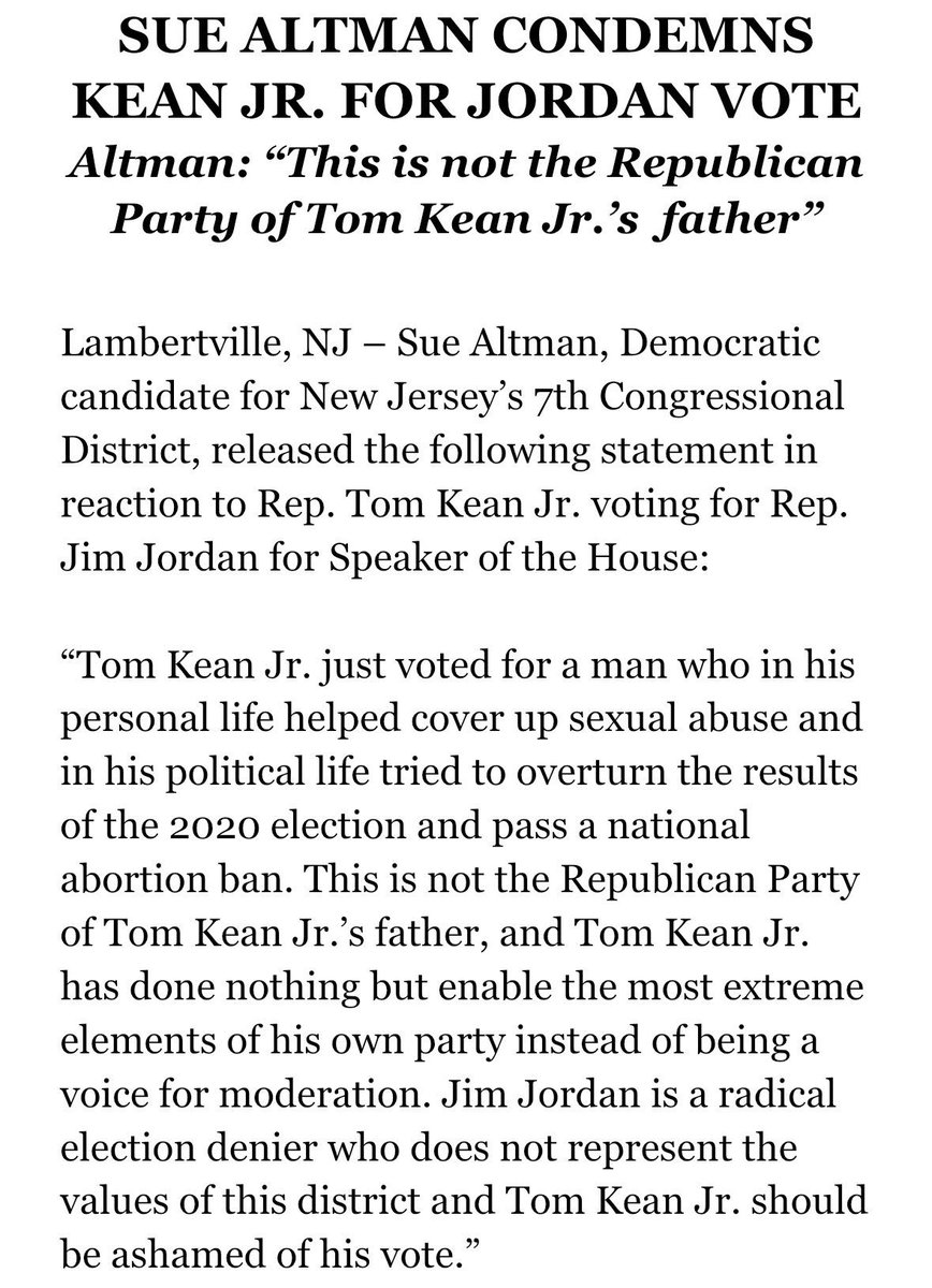 Sue Altman tweet media