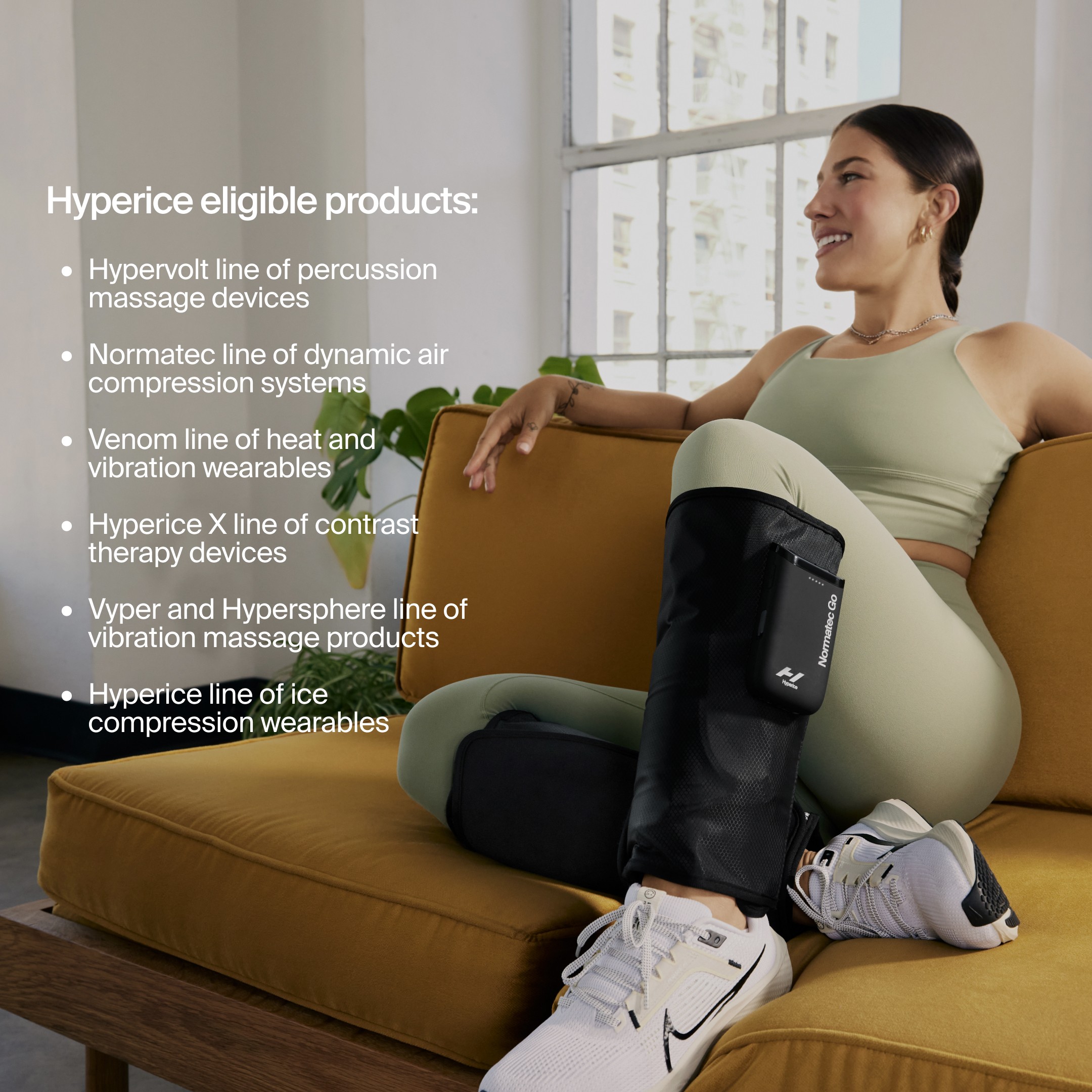 FSA-Approved Hyperice Hypervolt 2 Pro Percussion Massage Device