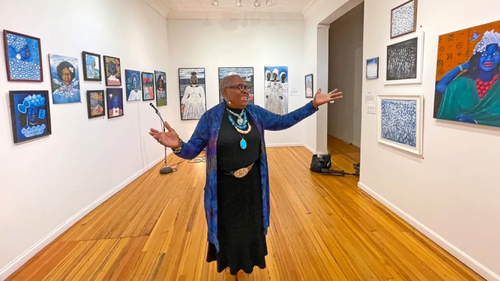 printmag's tweet photo. #Artist Madge Scott Tells #BlackWomen’s Stories in Layered #MixedMedia 🖼️
A few months ago, I was surrounded by extraordinary Black women at the #UpstreamGallery in Hastings-on-Hudson, New York.
Read the full story on PRINT: https://t.co/y3usCR2m3h https://t.co/As9SPkruu0