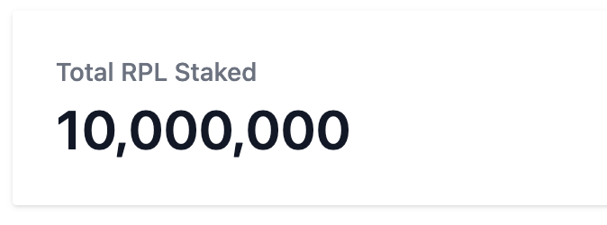 bawcey's tweet photo. Congrats to @Rocket_Pool for hitting 10,000,000 $RPL staked. That's 51% staked and counting. https://t.co/CipVYFYgz3