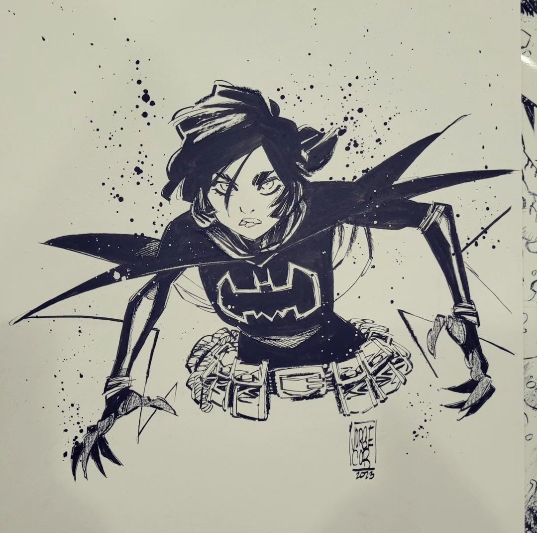 CainArchives's tweet photo. 🦇| Batgirl commision feita pelo Jorge Corona na #NYCC2023 https://t.co/uz6ItY1ej9