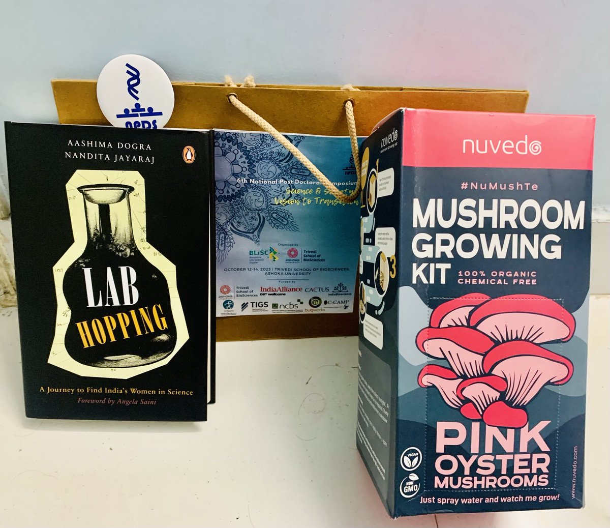 Chandana Basu (@cbm2577) on Twitter photo Such a thoughtful gift π for speakers from #NPDS2023 !! For a nature n mushroom π lover this is best gift ever. Looking π forward to my pink oyester mushroom π harvest β¦<a href="/NpdsPost/">National Post Doctoral Symposium India</a>β© will soon update with pics. Thank you π again !! Such a thoughtful gift π for speakers from #NPDS2023 !! For a nature n mushroom π lover this is best gift ever. Looking π forward to my pink oyester mushroom π harvest β¦<a href="/NpdsPost/">National Post Doctoral Symposium India</a>β© will soon update with pics. Thank you π again !!