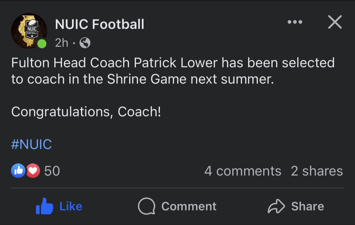 Congrats, <a href="/plower76_/">Patrick  Lower</a> - Amazing coach and even better person; well deserved! #SteamerNation