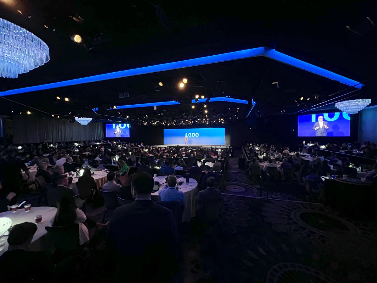 1,000 strong in the room for our second annual <a href="/CAISgroup/">CAIS</a> Alternative Investment Summit. 

What a few days it’s been in LA. 

🏎️🏎️🏎️