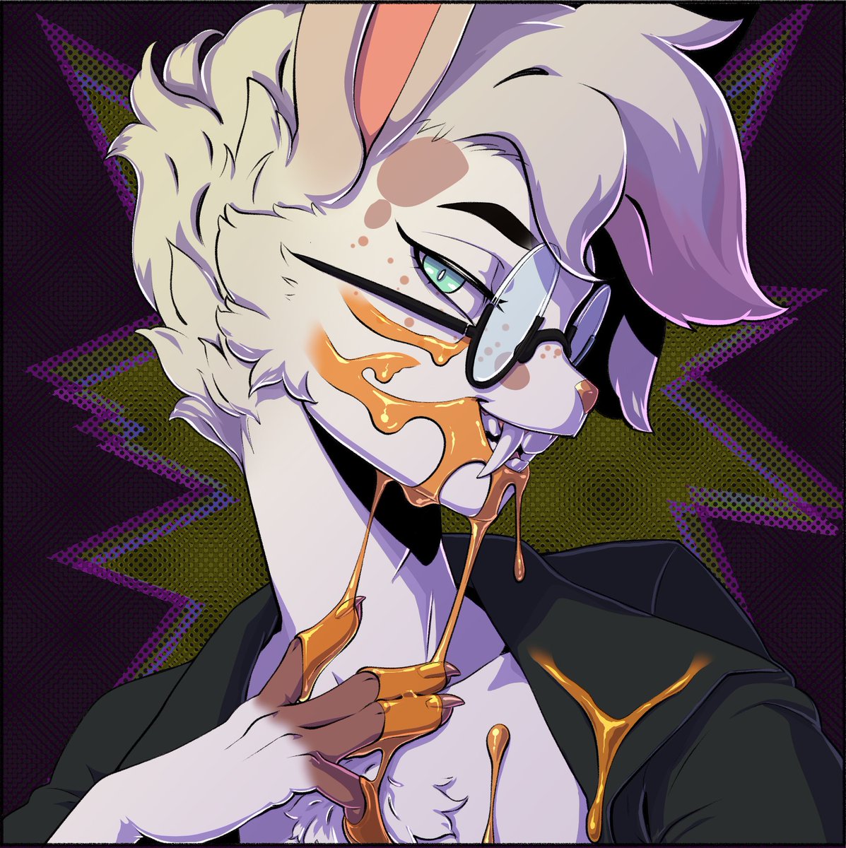 bites you bites you bites you bites you bites you bites you bites you bites you :3 

lovely spooky art by <a href="/_SarahCamp_/">PopInk</a> 🧡💜🧛🏻