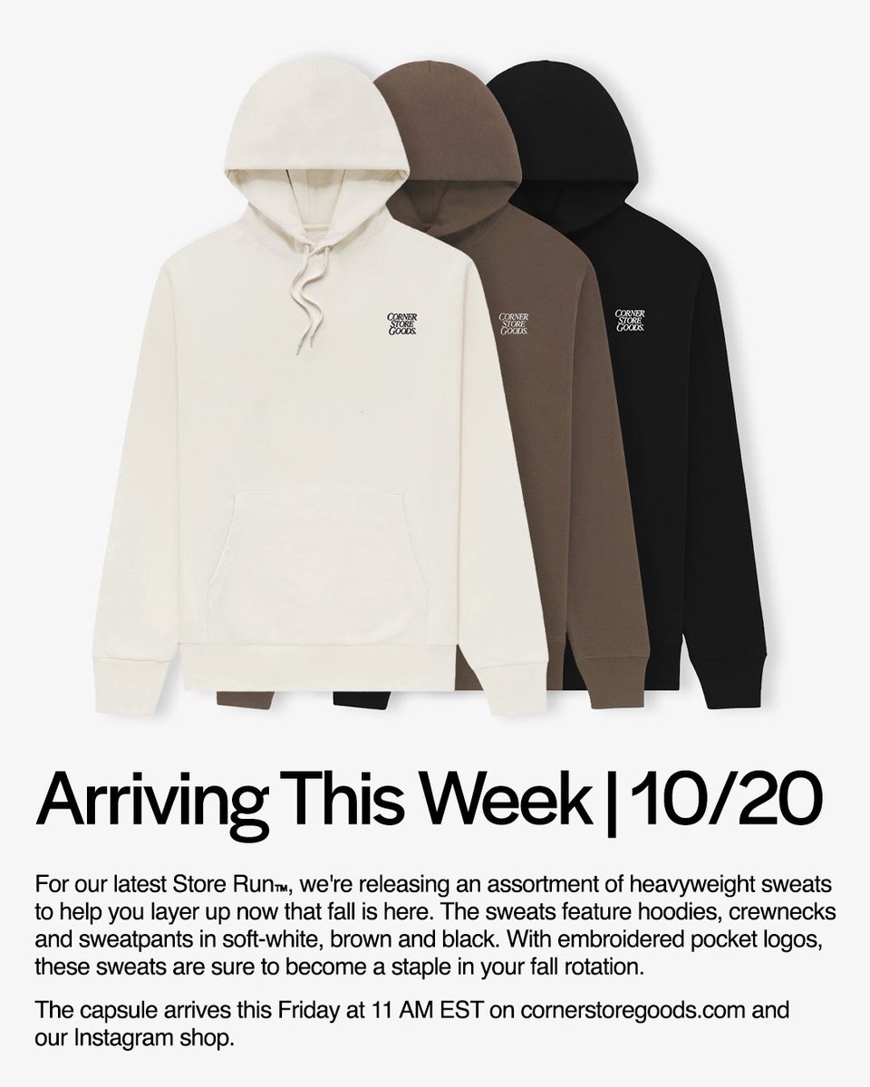 Corner Store Goods® tweet media
