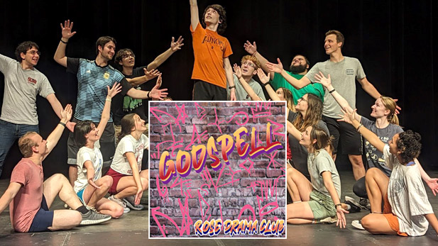 The drama club is presenting 'Godspell' this weekend @HatfieldHall. The show has a small group of people helping Jesus Christ tell different parables by using a variety of storytelling techniques & song styles & lots of comedy. #rosehulman Learn more at: rose-hulman.edu/campus-life/st…