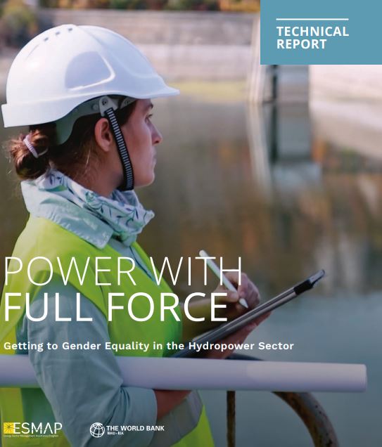 Tomorrow, I'll be hosting the launch of our new report “Power with Full Force: Getting to #GenderEquality in The Hydropower Sector” women face many challenges in the sector, #genderbias, shortage of women w/STEM qualifications, etc. 
Let's meet:🔗 ow.ly/Eksg50PXPsM