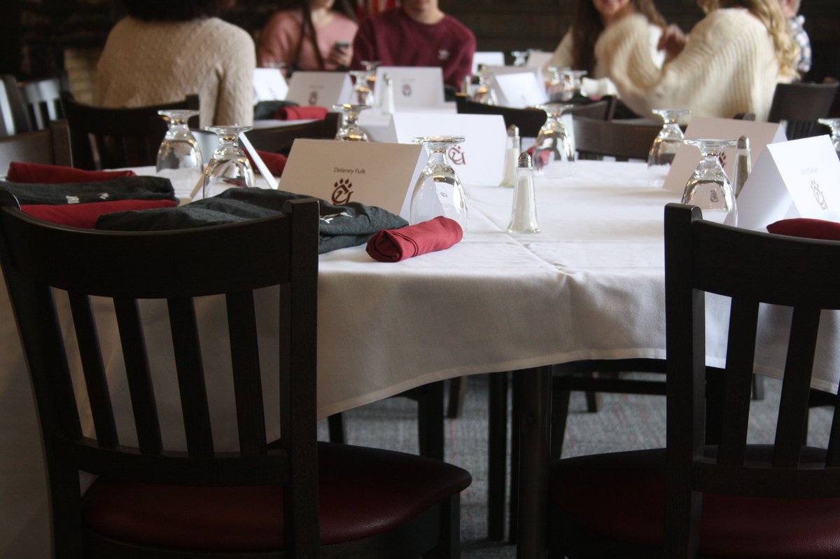 On Tuesday, the Concord Athletic Department recognized student-athletes on the Athletic Director's Honor Roll (3.75 GPA for the 2022-23 academic year) with a luncheon in the State Room

Complete List: tinyurl.com/y4j82u2z