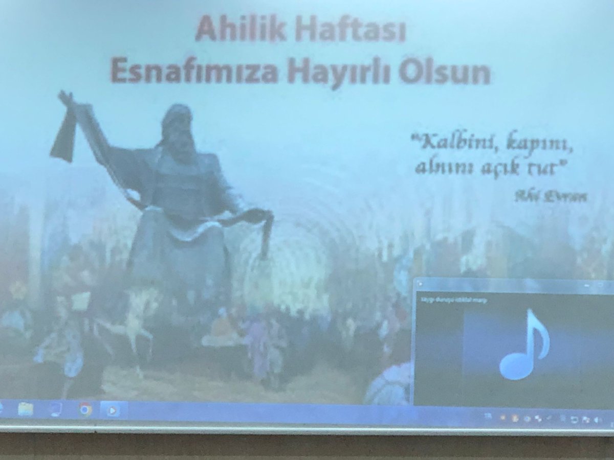 Maltepe Kaymakamlığımızca düzenlenen 'Ahilik Kültürü Haftası' programına İlçe Başkan Yardımcımız Sn. Murat Mıcık ve Eğitim Komisyonu Başkanımız Sn. Birgül Polat Peri katılım sağladılar.

#Yenidenİstanbul