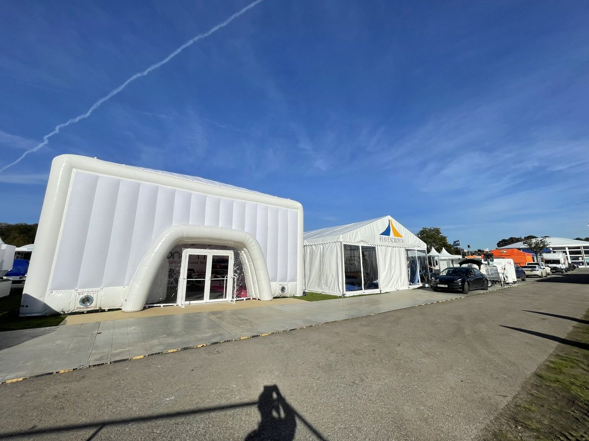 Evolutiondome's tweet photo. “Build it and they will come”……We’re all set at the @TheShowmansShow 2023. We are on stand 170 Avenue C. 

Pop by say hello and find out how our sustainable event structures could help you at your next Event, Conference, Exhibition or Brand Activiation. 

#TemporaryStructures https://t.co/Nx0TUbBxyO