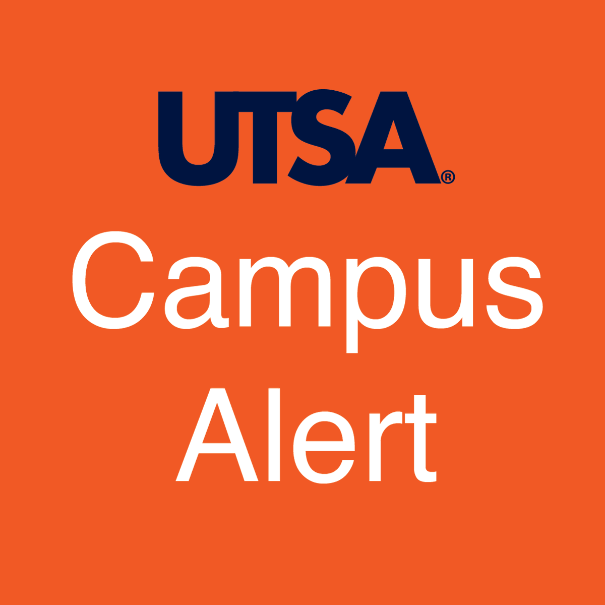 UTSA's tweet photo. ‘Runners, we have received a bomb threat specific to three buildings on the Main Campus. UTSA Police are currently checking all facilities. While this threat is not considered credible, out of an abundance of caution we are clearing the Main Building,

(1/3) https://t.co/K5qyrddAXe