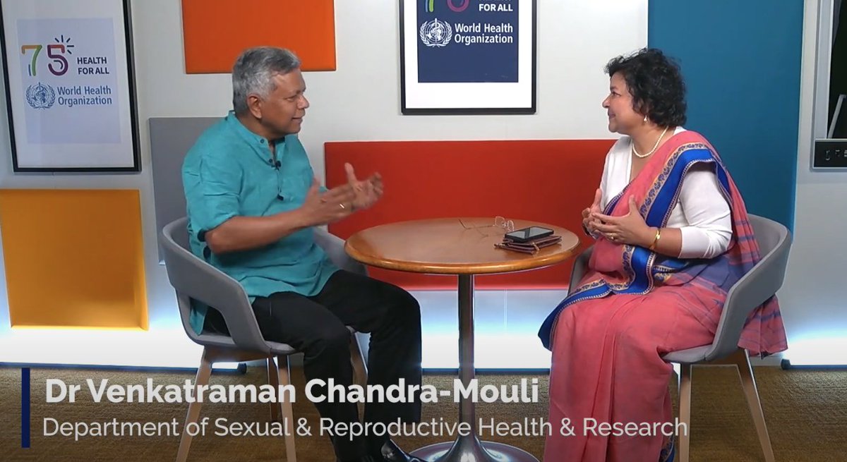 Calling all parents, teachers, caregivers and policy makers: Hear from @ChandraMouliWHO's on the many benefits of educating about sexuality in @WHO's latest #Sciencein5 w/@vismitag. bit.ly/3PYzN3V