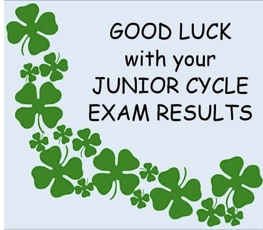 Best wishes to all of our players and those in the local area who receive their  results tomorrow.