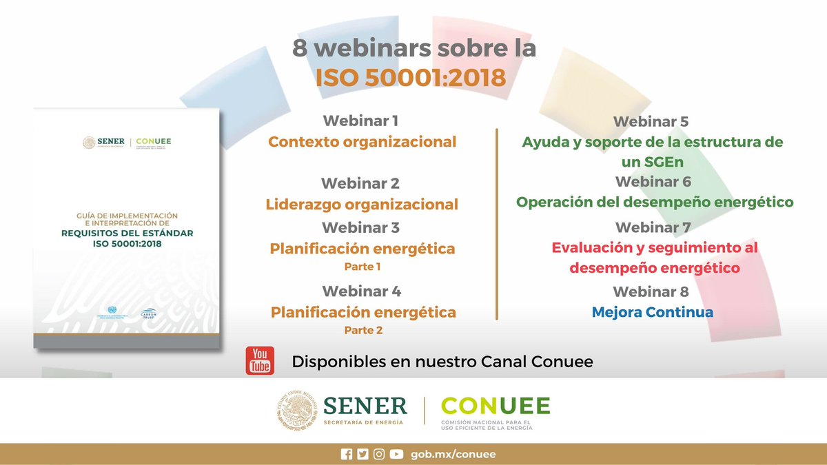 Es #MartesDeLectura, descarga de forma gratuita la Guía de implementación e interpretación de la ISO 50001:2018 en bit.ly/3sHntHZ.
Recuerda que existe una serie de videos que explican este estándar internacional ve a 
🎬🖱youtube.com/playlist?list=…
<a href="/ijnares/">Israel Jáuregui</a> <a href="/Com_industria/">Comunidad Industria</a>