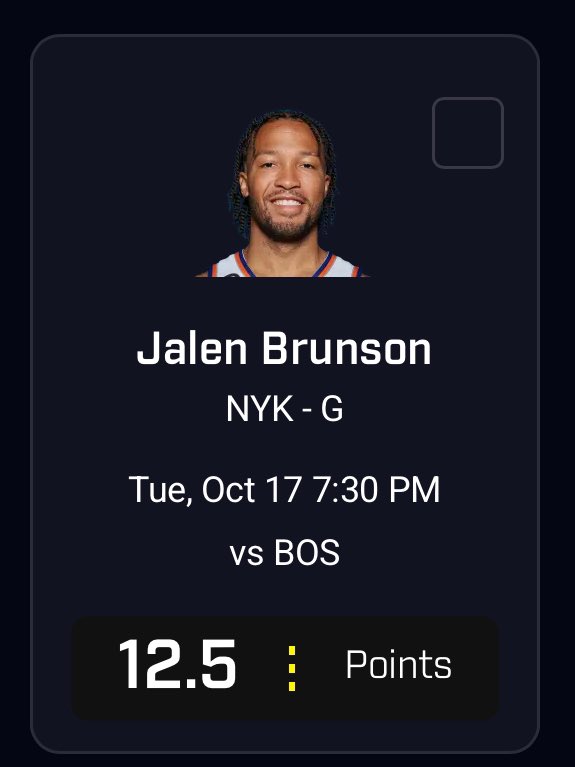 FraysPicks's tweet image. PRIZEPICKS LOCK OF THE DAY 🔐 

TAKE THE UNDER ‼️

Pair It With The Taco 🤝🏽

#PrizePicks #GamblingTwitter
#PrizePicksNFL #NFL
#PlayerPropBets
#PropBets #NFLTwitter
#gambling
#NFLPicks #prizepickslocks #FreeBet #freeplays #nflbets #MNF #NBA
#NBAPreseason #PrizePicksNBA