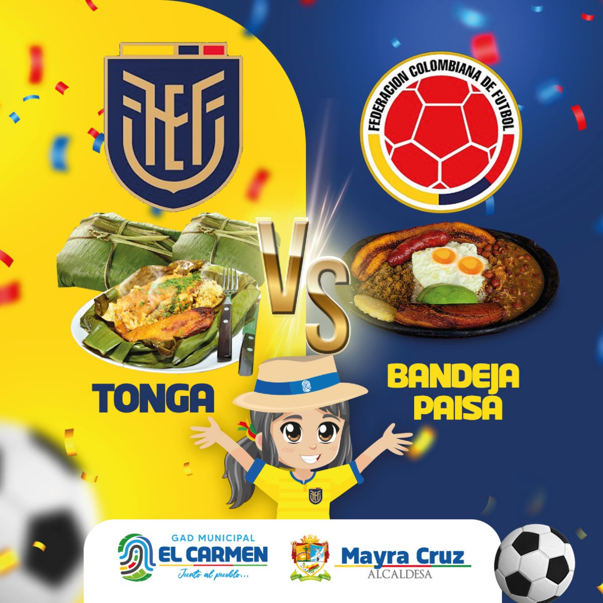 ¡Vamos Selección! 💛💙❤️

Hoy todos estamos a la expectativa de un nuevo triunfo y estamos seguros que los poderes de la tonga carmense acompañarán a la #Tri