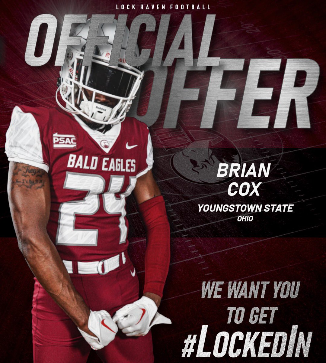 I’m extremely blessed to receive a official offer from Lock Haven University For linebacker. 🙏🙏
<a href="/LHU_Football/">Lock Haven Football</a> <a href="/CoachNVoorhees/">Nick Voorhees</a>