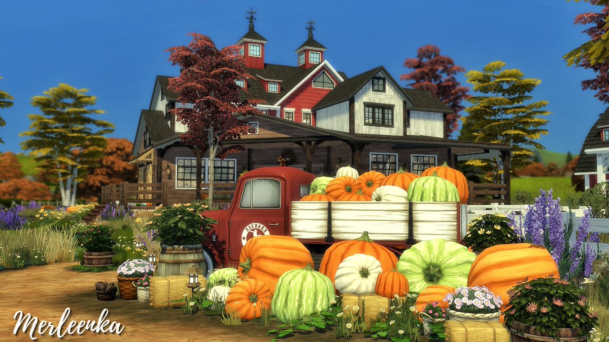 Pumpkin Horse Ranch 🎃 🐎 
▶️ youtu.be/8_wstTR7Y0k?si…

#TheSims #thesims4 #ShowUsYourBuilds #ts4horseranch #HorseRanch