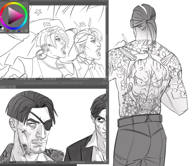 love these sketches #rgg #majimagoro
