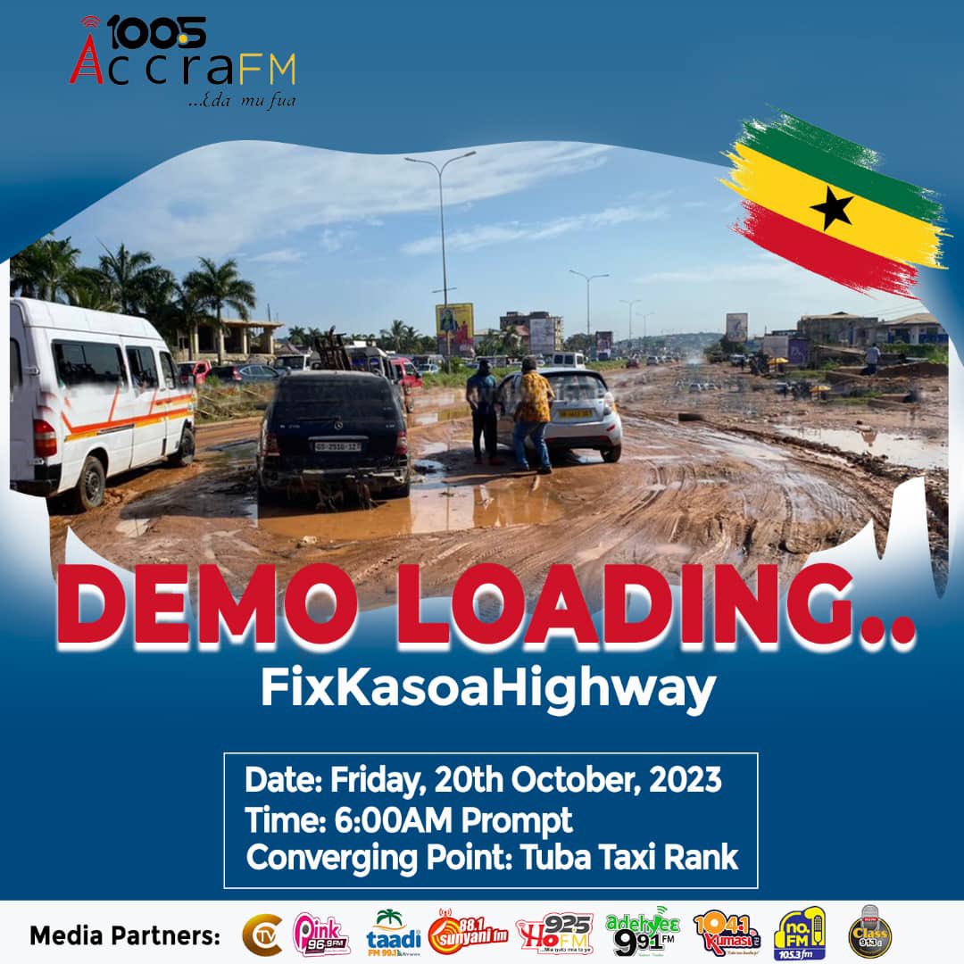 Hello my fellow Kaslanders, A new date has been fixed by the organizers. Let’s show up in our numbers. See the flood and nastiness that came with the small rain few hours ago. We can’t keep living like this We have to speak on it. #OccupyJulorbiHouse #FixKasoaHighway