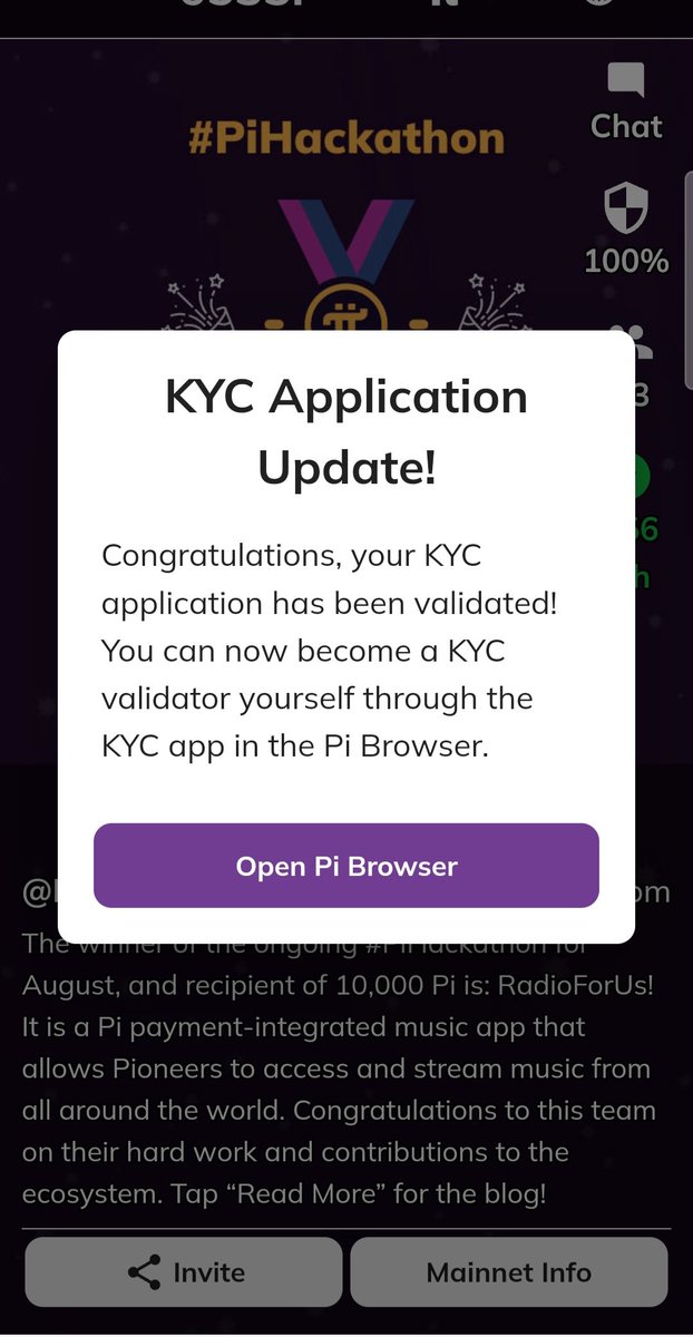 Peter_876's tweet photo. I've finally passed my KYC after waiting for 17 months!!! 🎉 🥳😊
It was a long wait, but it was worth it. Thank you.
@PiCoreTeam @nkokkalis
#PiNetwork #pinetworknews https://t.co/kSOhzmFFyE