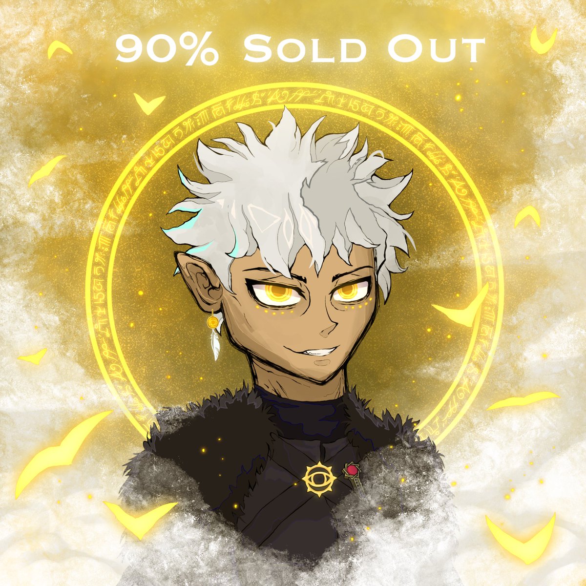 𝐓𝐡𝐞 𝐇𝐨𝐥𝐲 𝐕𝐢𝐫𝐭𝐮𝐞𝐬🪽
90% 𝐒𝐨𝐥𝐝 𝐎𝐮𝐭👑

Thank you to everyone for helping us reach 6000/6666 Holy Virtues sold and over 100k in secondary volume!

 Mint Here: eternalsholyvirtues.ada-anvil.io/en/
#EternalsForever #Gaming #Cardano #CNFT