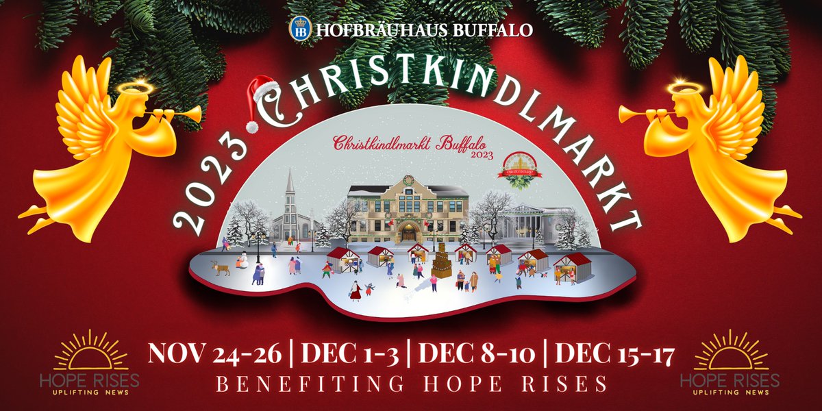 Enjoy the cherished German tradition of an outdoor Christmas market right here at Hofbräuhaus Buffalo, as we present our 3rd annual Christkindlmarkt!

fb.me/e/1kgJbuQ0P

#christmas #christmasmarket #hofbrauhaus #hofbrauhausbuffalo