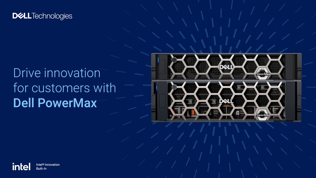 DellTechPartner's tweet image. The data era has increased the need for technology that accelerates value across environments. 

Deliver greater data value with our #PowerMax. 

Learn more by logging into the partner portal 🔗 dell.to/3RXbypu

#Innovation