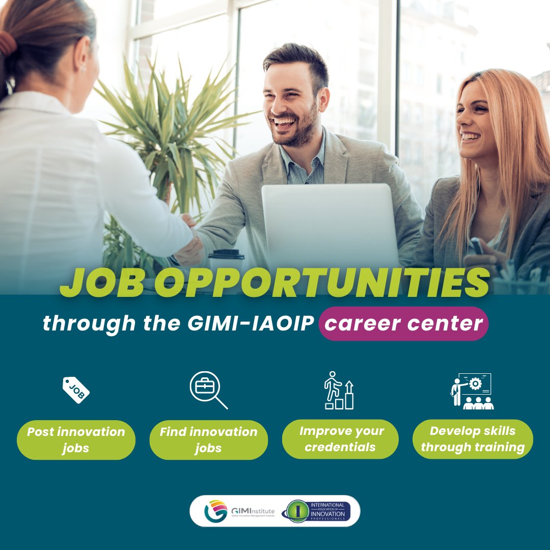 thegiminstitute's tweet photo. 🌟 Unlock Endless Opportunities! 🚀 Did you know? As a member, you have exclusive access to our GIMI-IAOIP Career Site! 🌐 

Become a member to have 1 week access before others in every job post! 💼💪 https://t.co/9zwvGSfTB8 

 #CareerOpportunities #MembersPerks #GIMIIAOIP https://t.co/XdnWbZnEuu